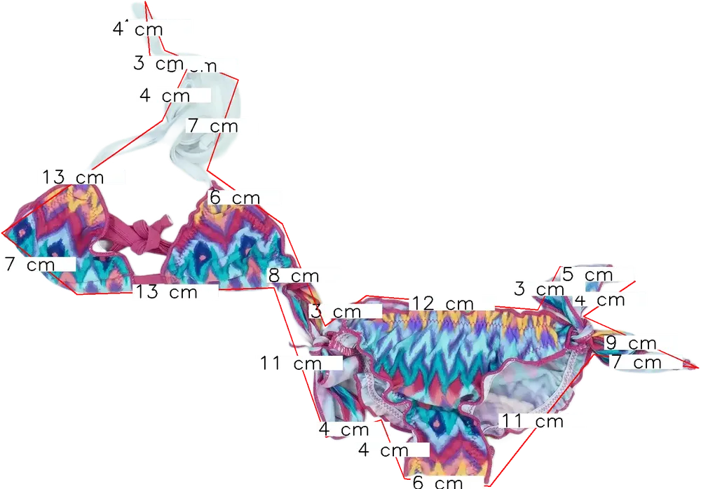 Többszínű Overkids Bikini EU 104 / UK 4 év / US 4T/XS