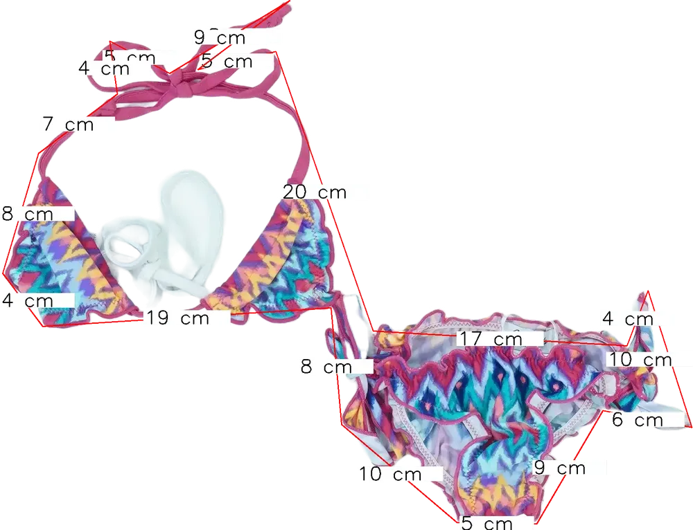 Többszínű Overkids Bikini EU 110 / UK 5 év / US 5 év/XS