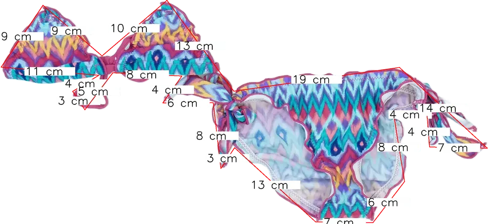 Többszínű Overkids Bikini EU 128 / UK 8 év / US 8 év/M