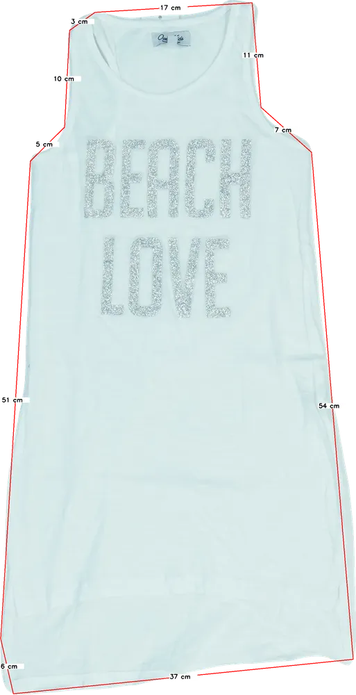 Fehér Overkids Ruha EU 116 / UK 6 év / US 6 év/S