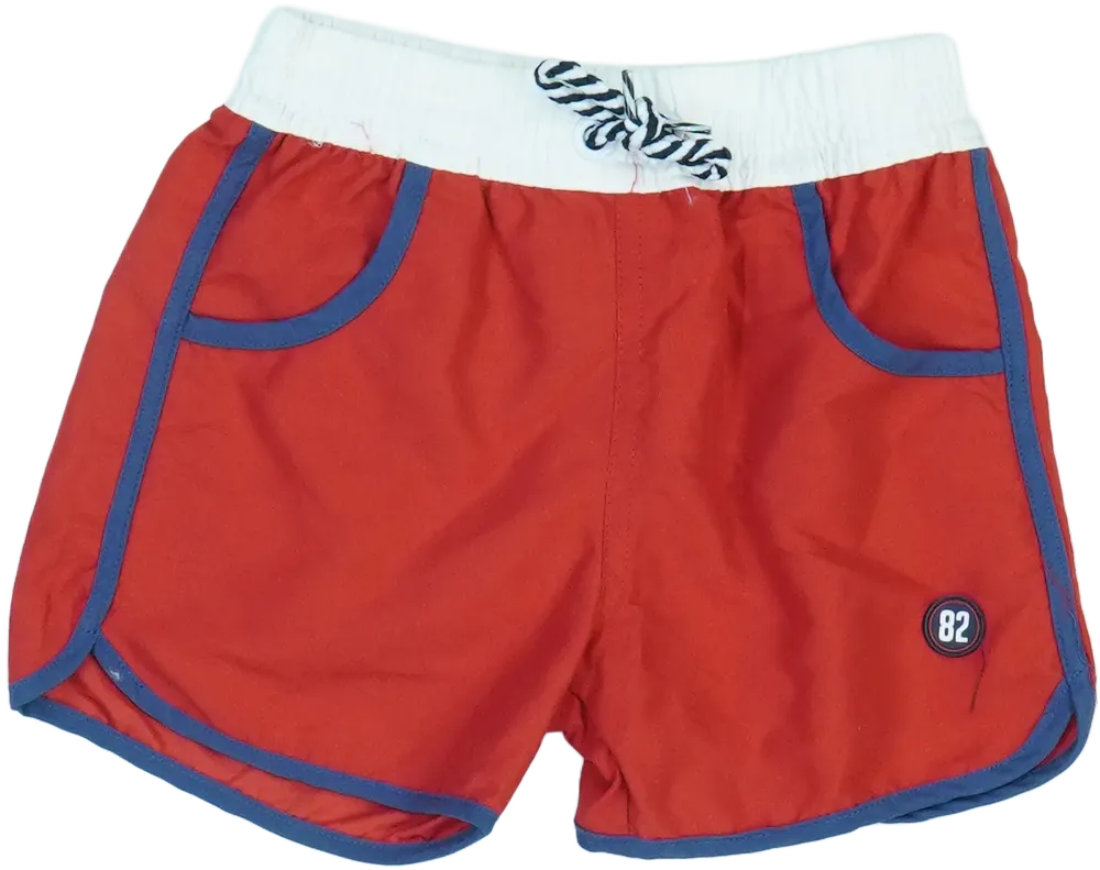 Piros Overkids Fürdőnadrág EU 98 / UK 3 év / US 3T