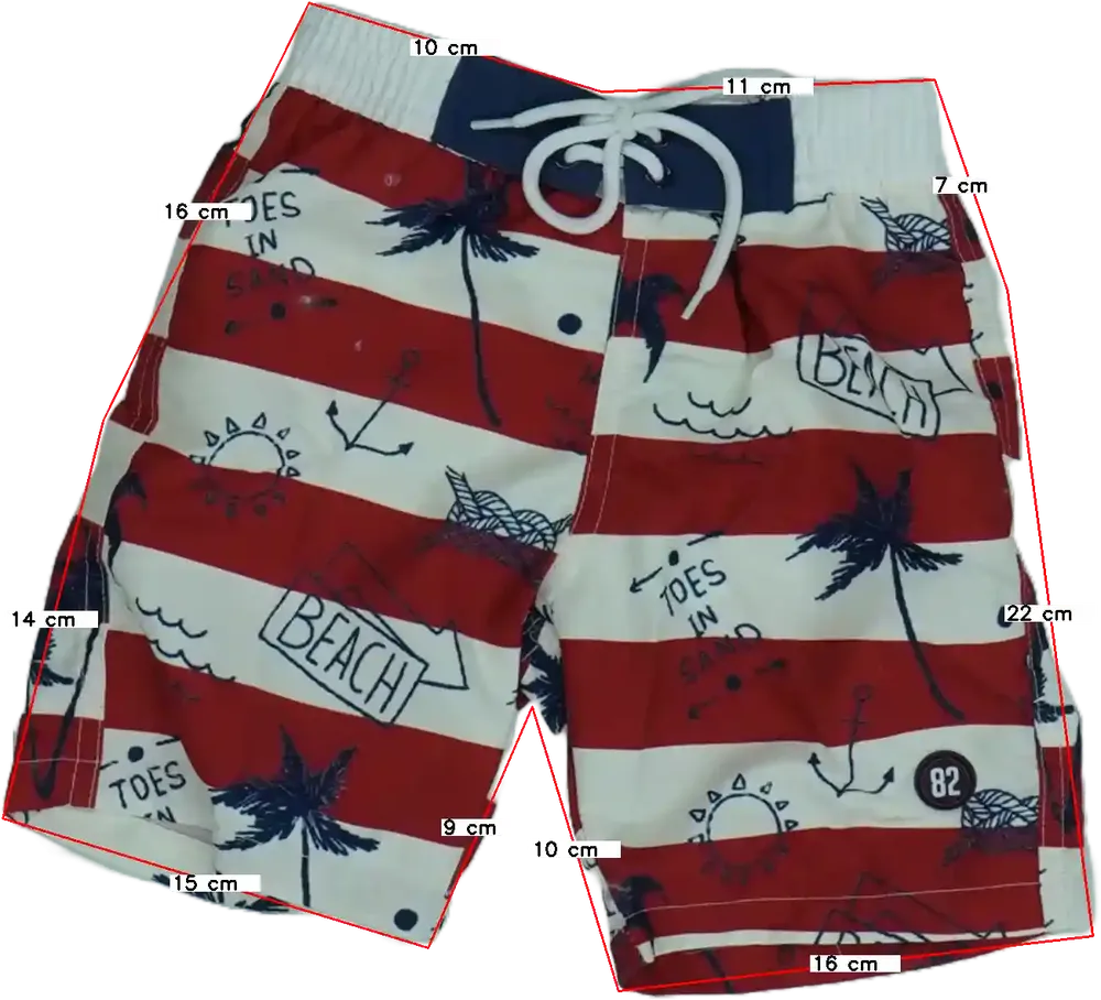 Többszínű Overkids Fürdőnadrág EU 92 / UK 2 év / US 2T