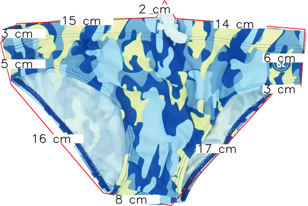 Terepszínű Overkids Fürdőnadrág EU 152 / UK 12 év / US 12 év/L