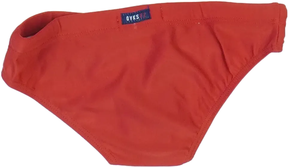Piros Overkids Fürdőnadrág EU 116 / UK 6 év / US 6 év/S