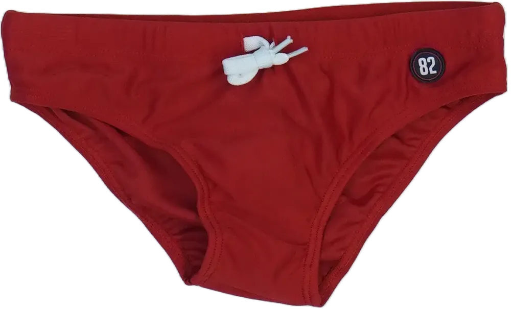 Piros Overkids Fürdőnadrág EU 110 / UK 5 év / US 5 év/XS