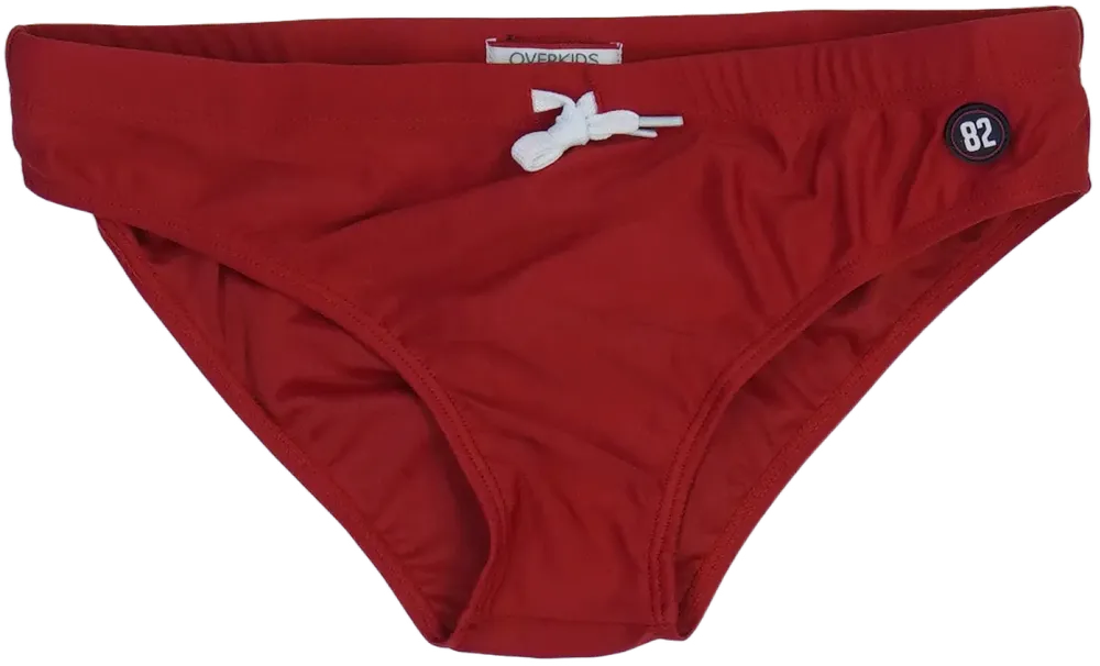 Piros Overkids Fürdőnadrág EU 164 / UK 14 év / US 14 év/XL