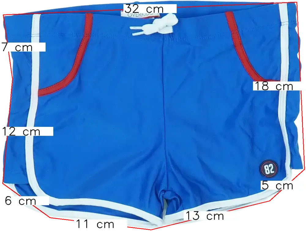 Kék Overkids Fürdőnadrág EU 152 / UK 12 év / US 12 év/L