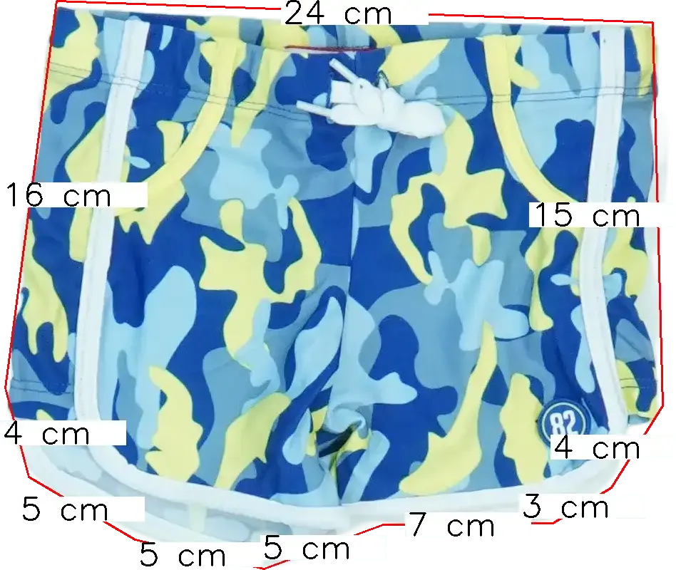 Terepszínű Overkids Fürdőnadrág EU 92 / UK 2 év / US 2T