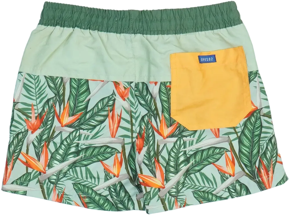 Zöld Overkids Fürdőnadrág EU 122 / UK 7 év / US 7 év/M