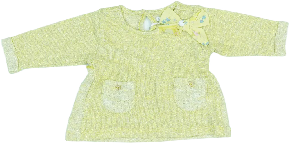 Sárga Overkids Kötött pulcsi EU 86 / UK 12-18 hónap / US 18 hónap