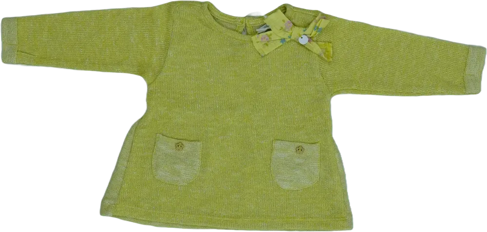 Zöld Overkids Kötött pulcsi EU 68 / UK 3-6 hónap / US 3-6 hónap