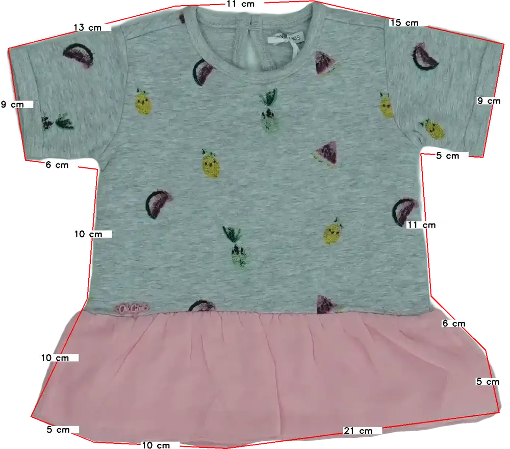 Szürke Overkids Ruha EU 62 / UK 0-3 hónap / US 0-3 hónap