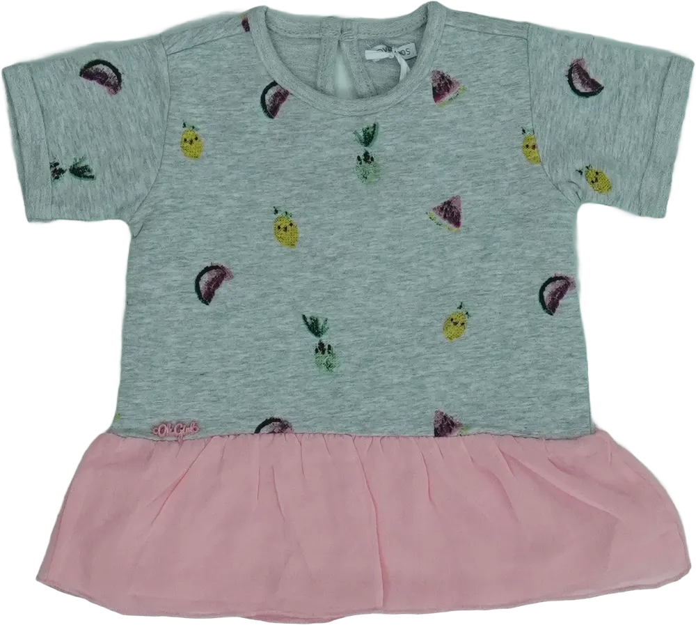 Szürke Overkids Ruha EU 62 / UK 0-3 hónap / US 0-3 hónap