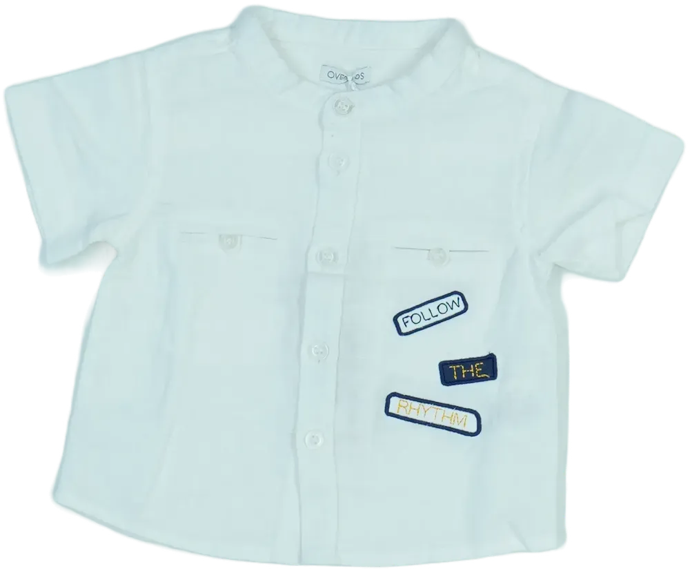 Fehér Overkids Ing EU 62 / UK 0-3 hónap / US 0-3 hónap