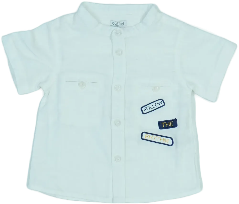 Fehér Overkids Ing EU 68 / UK 3-6 hónap / US 3-6 hónap