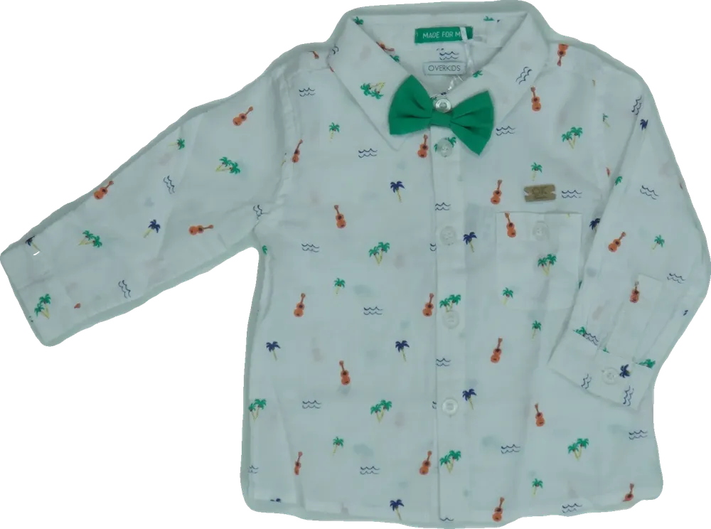 Fehér Overkids Ing EU 68 / UK 3-6 hónap / US 3-6 hónap