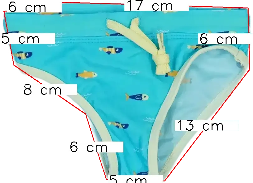 Kék Overkids Fürdőnadrág EU 86 / UK 12-18 hónap / US 18 hónap