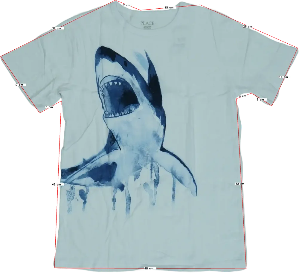 Fehér Children's Place Póló EU 176 / UK 16 év / US XL