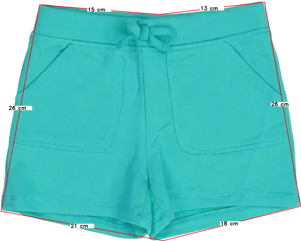 Zöld Children's Place Rövidnadrág EU 128 / UK 8 év / US 8 év/M