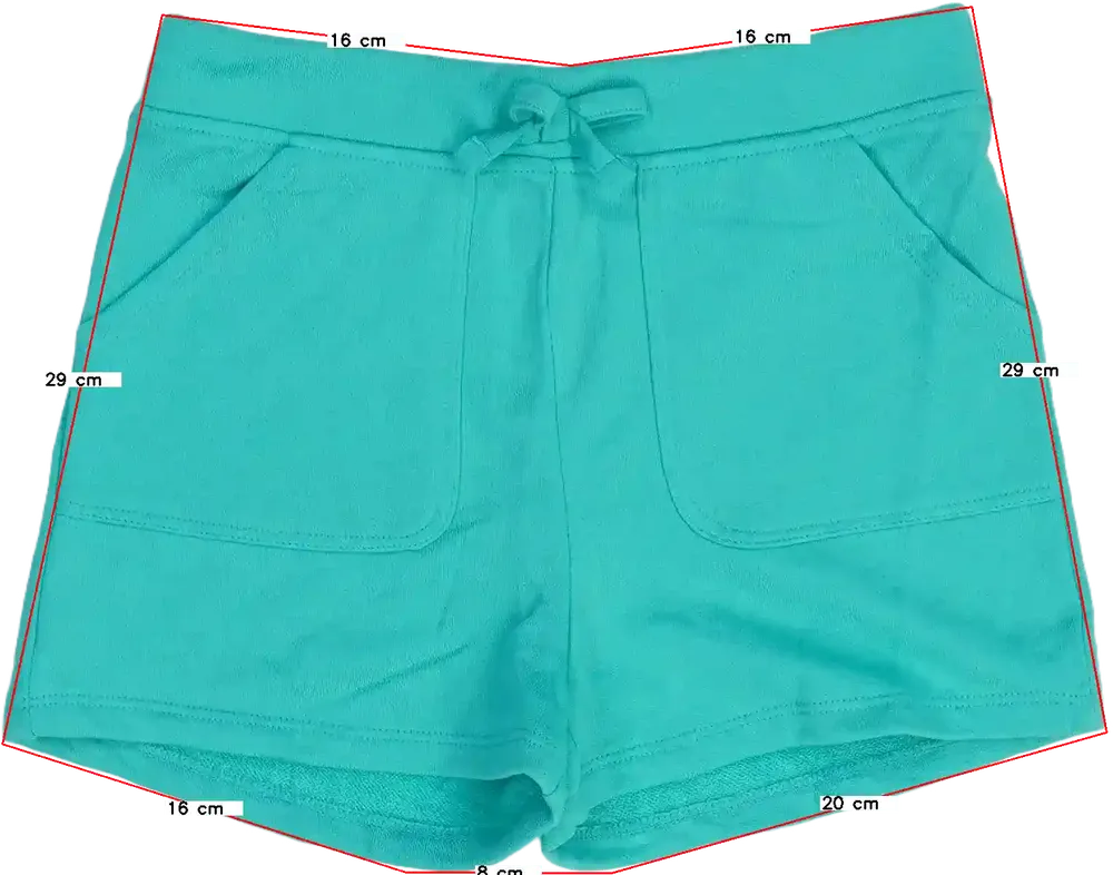 Zöld Children's Place Rövidnadrág EU 152 / UK 12 év / US 12 év/L