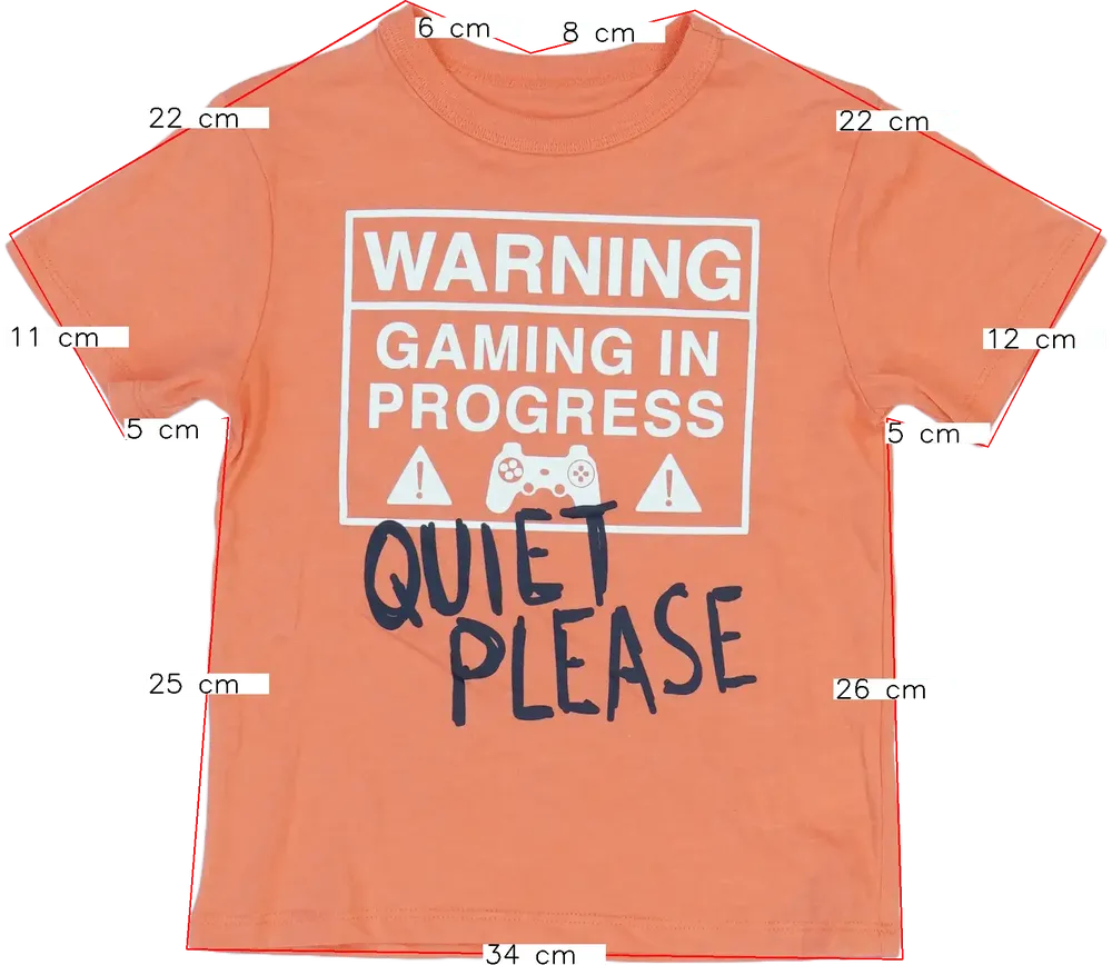 Piros Children's Place Póló EU 104 / UK 4 év / US 4T/XS