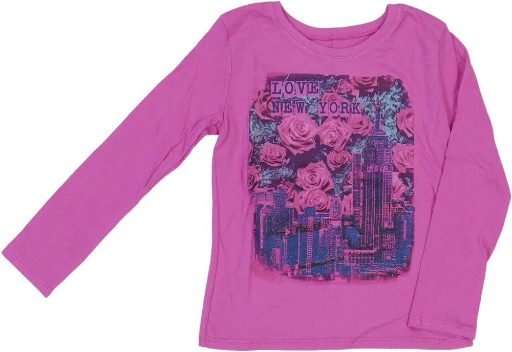Pink Children's Place Long sleeve top EU 116 / UK 6 years / US 6 years/S