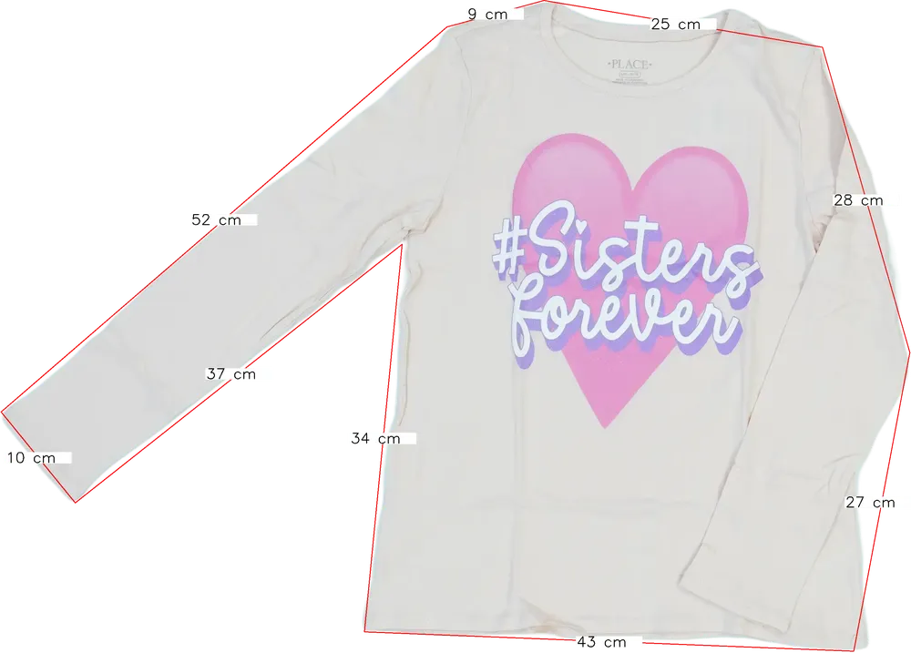 Pink Children's Place Long sleeve top EU 152 / UK 12 years / US 12 years/L