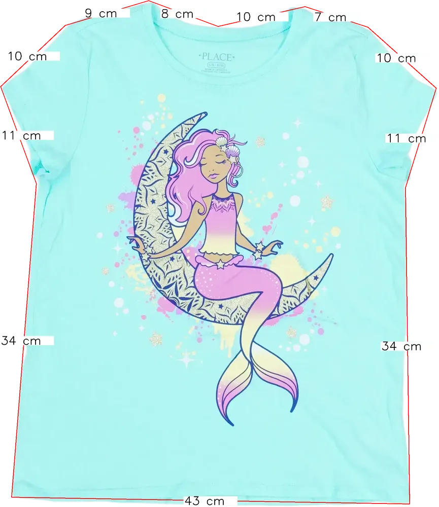 Kék Children's Place Póló EU 152 / UK 12 év / US 12 év/L