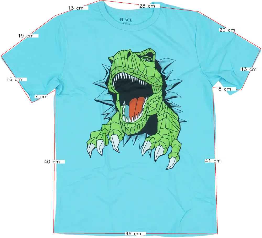 Kék Children's Place Póló EU 164 / UK 14 év / US 14 év/XL