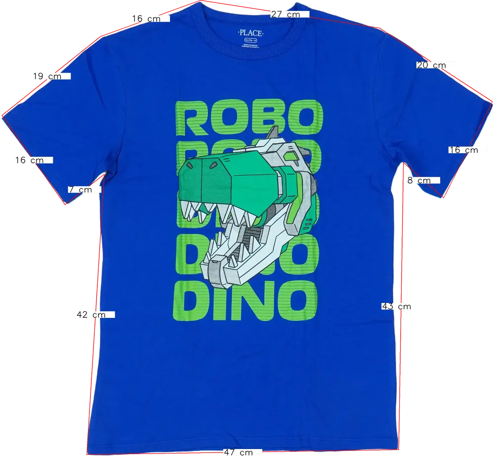 Kék Children's Place Póló EU 164 / UK 14 év / US 14 év/XL