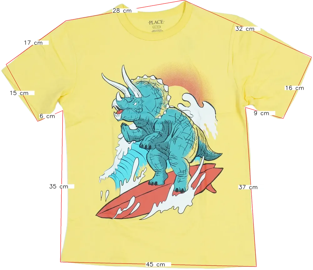 Sárga Children's Place Póló EU 152 / UK 12 év / US 12 év/L