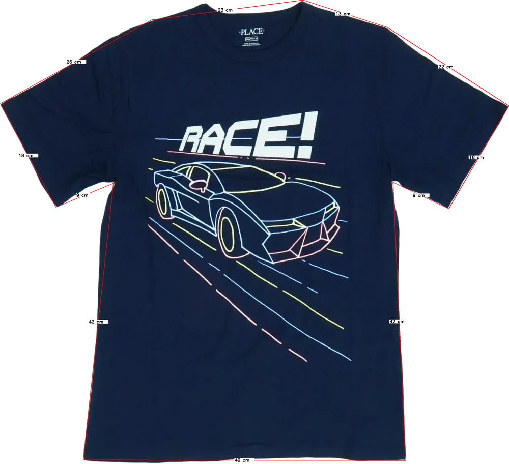 Kék Children's Place Póló EU 164 / UK 14 év / US 14 év/XL