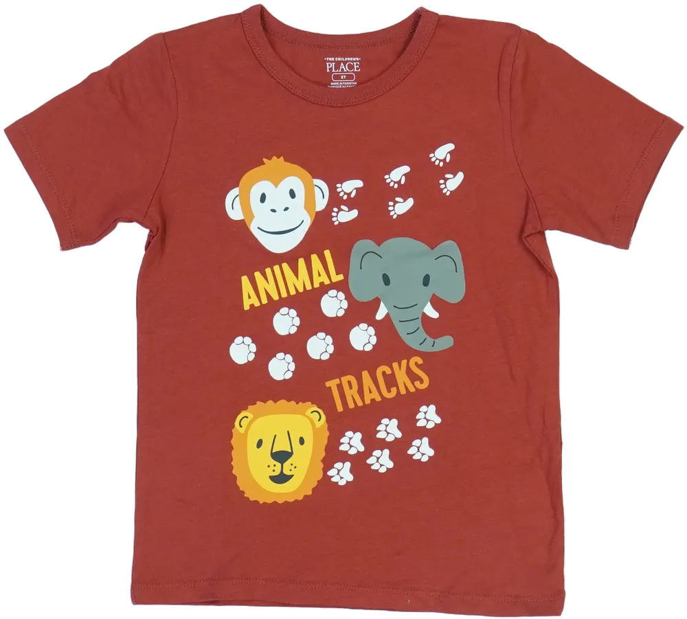 Bordó Children's Place Póló EU 110 / UK 5 év / US 5 év/XS