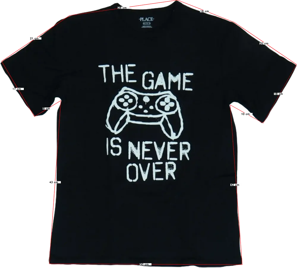 Fekete Children's Place Póló EU 176 / UK 16 év / US XL