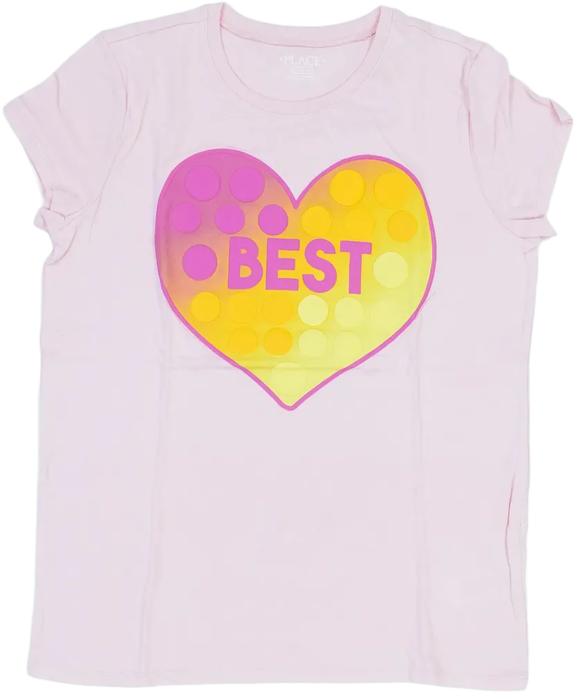 Rózsaszín Children's Place Póló EU 164 / UK 14 év / US 14 év/XL