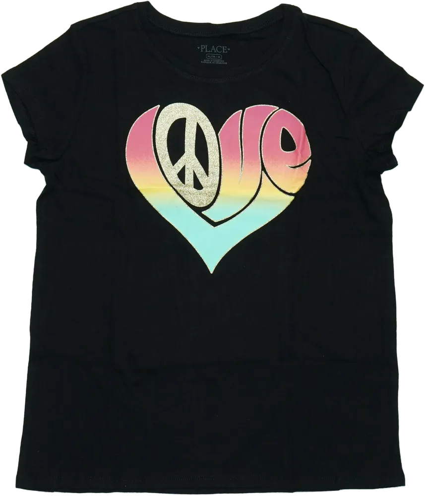 Fekete Children's Place Póló EU 170 / UK 15 év / US XL