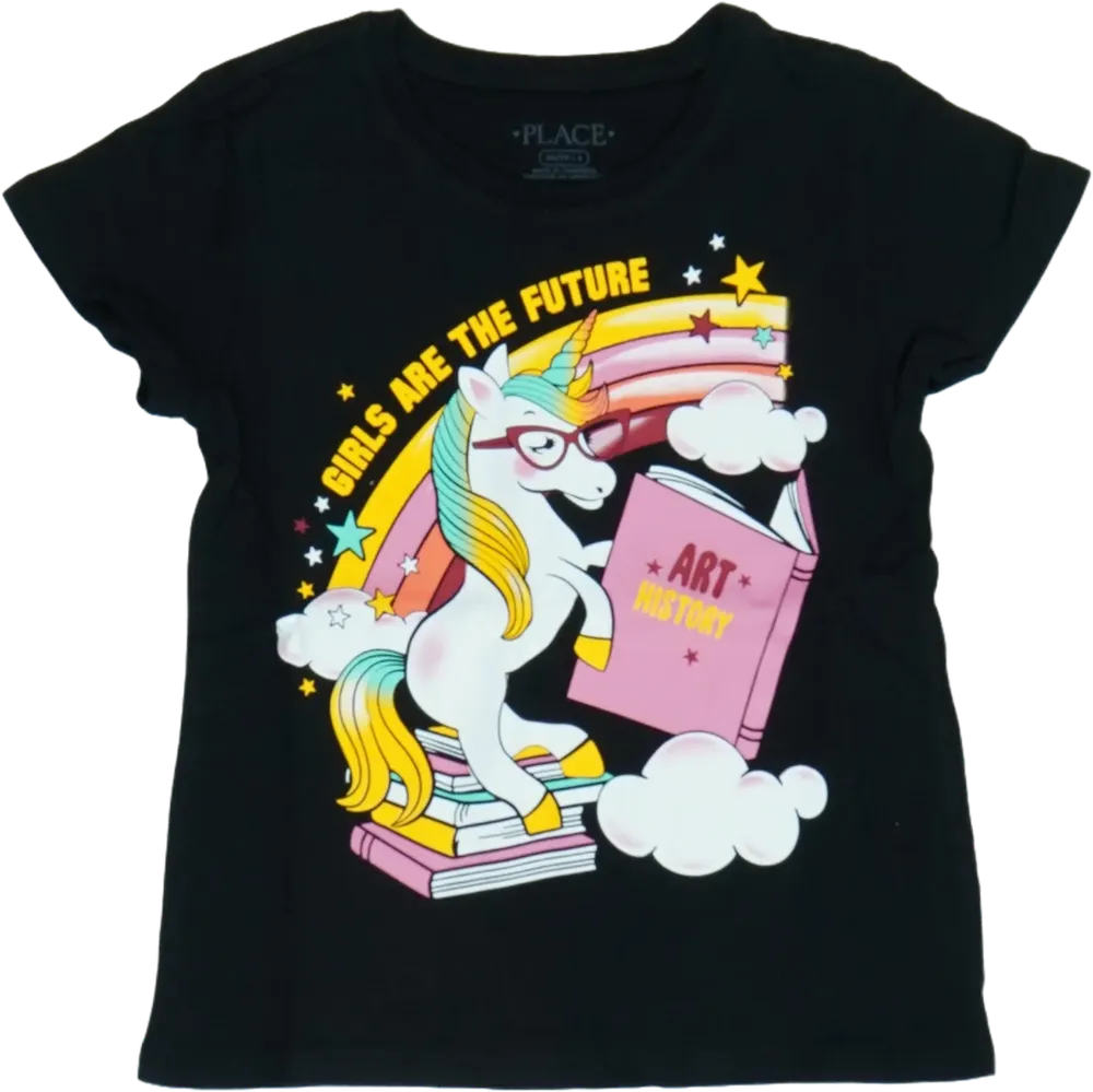 Fekete Children's Place Póló EU 104 / UK 4 év / US 4T/XS