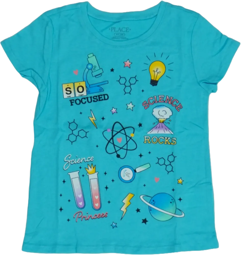 Kék Children's Place Póló EU 116 / UK 6 év / US 6 év/S