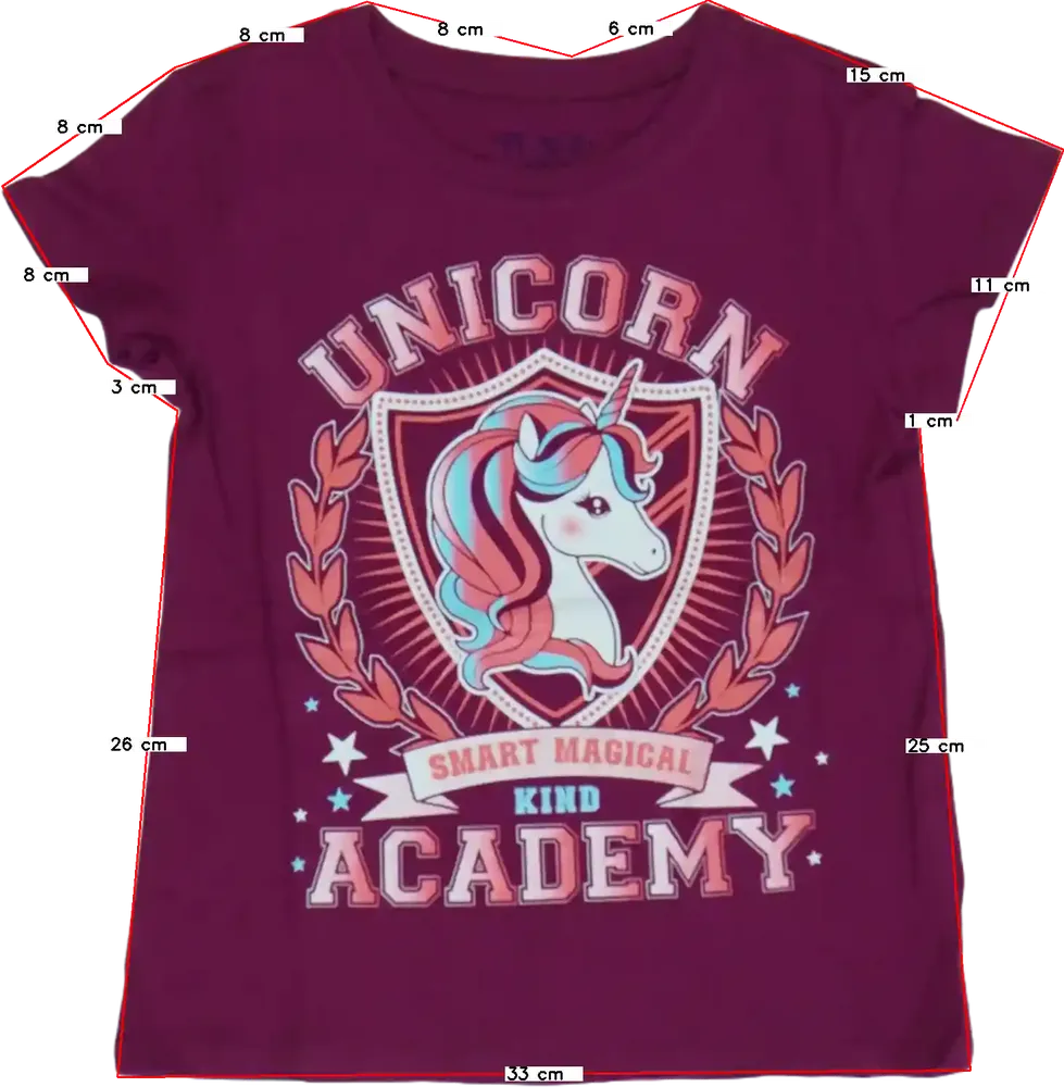 Bordó Children's Place Póló EU 104 / UK 4 év / US 4T/XS