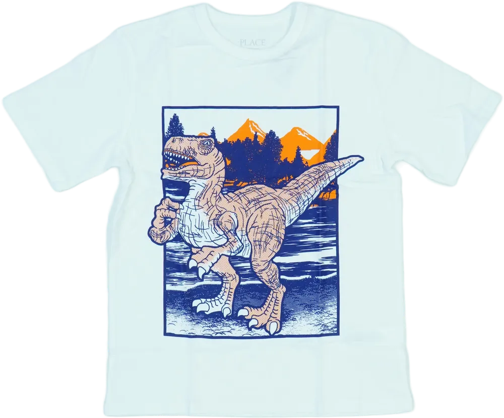 Fehér Children's Place Póló EU 128 / UK 8 év / US 8 év/M