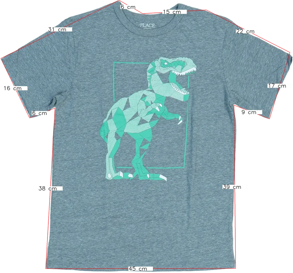 Szürke Children's Place Póló EU 152 / UK 12 év / US 12 év/L