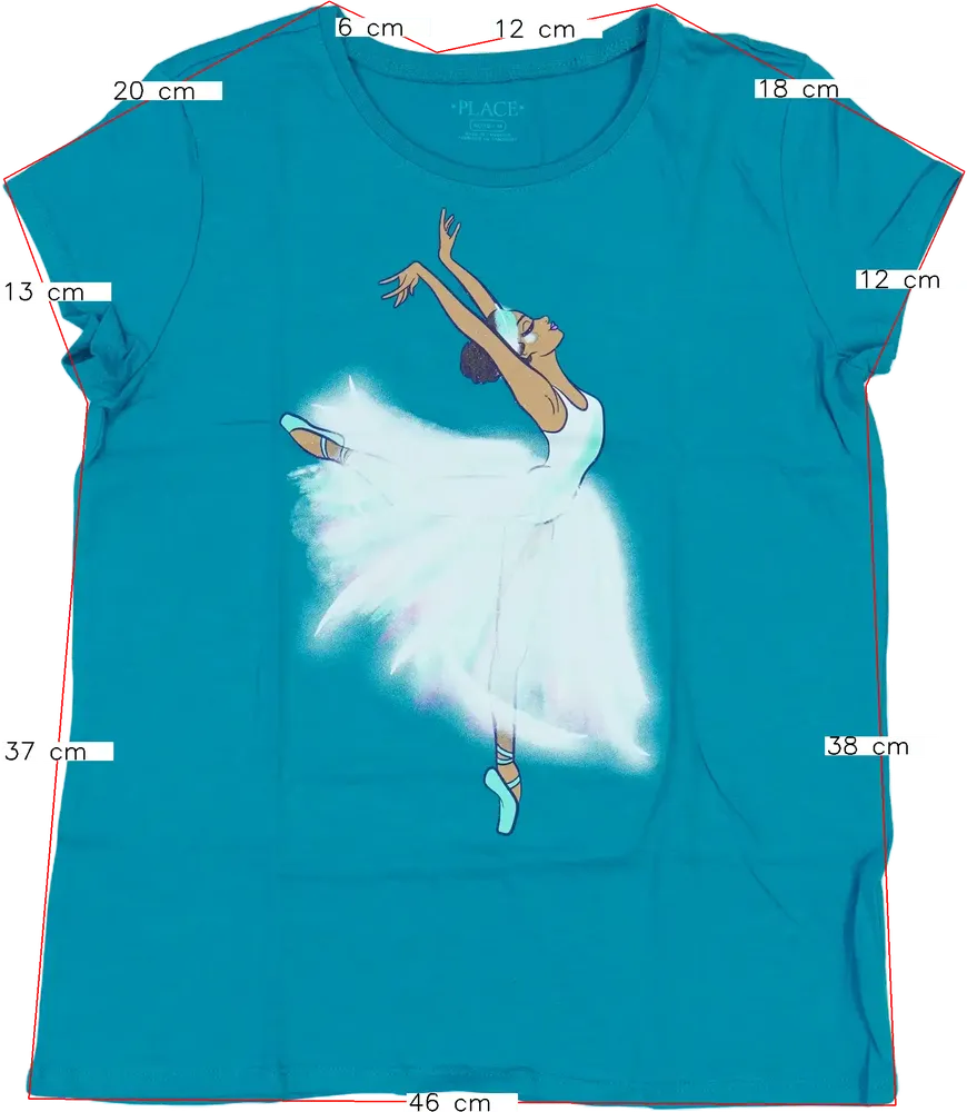 Kék Children's Place Póló EU 164 / UK 14 év / US 14 év/XL