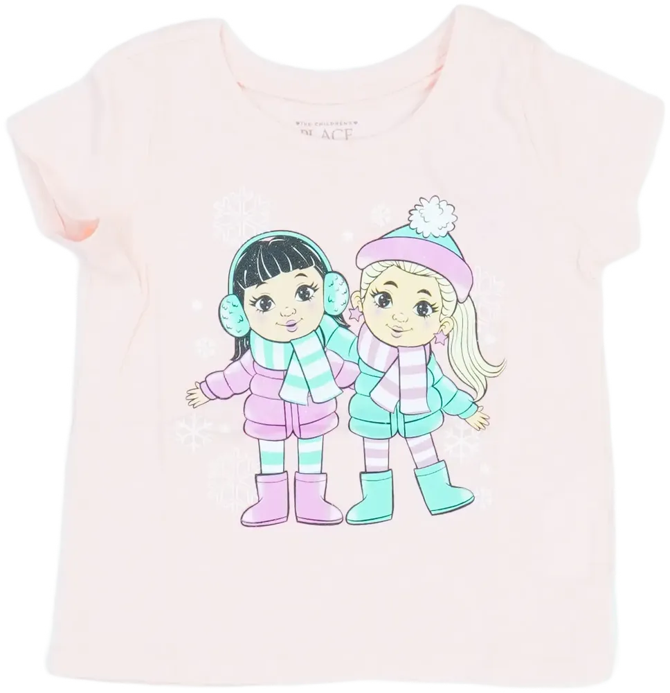 Rózsaszín Children's Place Póló EU 86 / UK 12-18 hónap / US 18 hónap