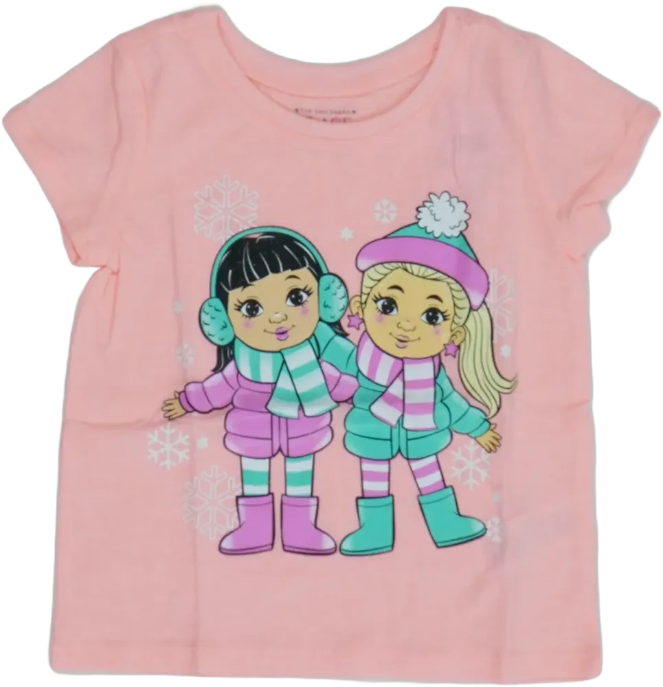 Rózsaszín Children's Place Póló EU 92 / UK 2 év / US 2T