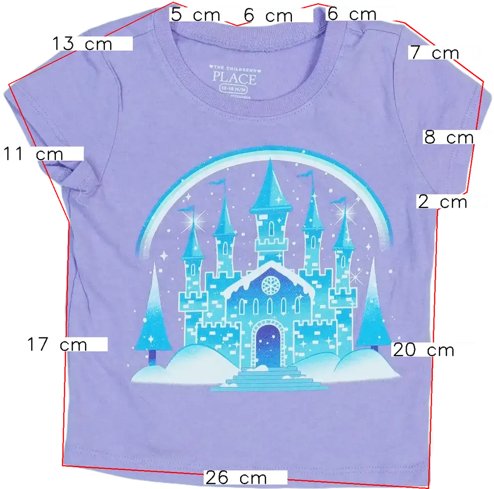 Lila Children's Place Póló EU 86 / UK 12-18 hónap / US 18 hónap