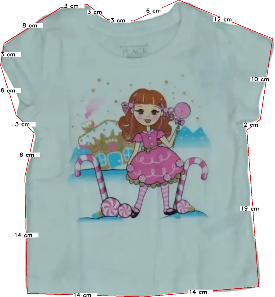 Fehér Children's Place Póló EU 86 / UK 12-18 hónap / US 18 hónap