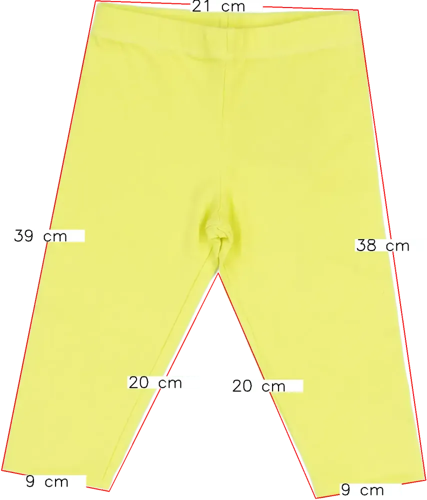 Sárga Egyéb Leggings EU 98 / UK 3 év / US 3T