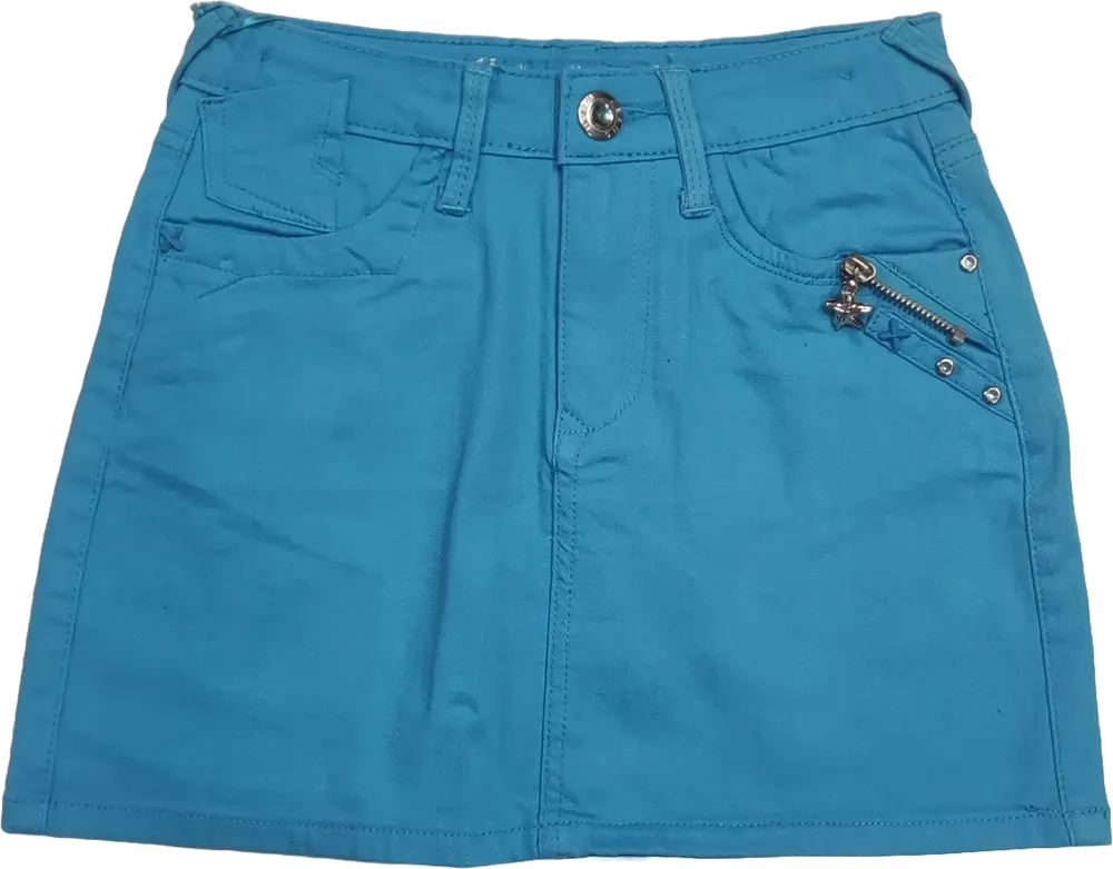 Kék Mini Mignon Szoknya EU 164 / UK 14 év / US 14 év/XL