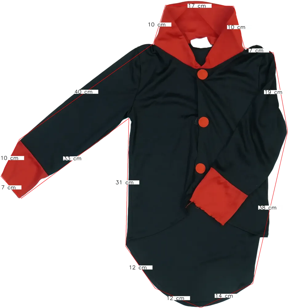 Fekete Egyéb Jelmez EU 110 / UK 5 év / US 5 év/XS