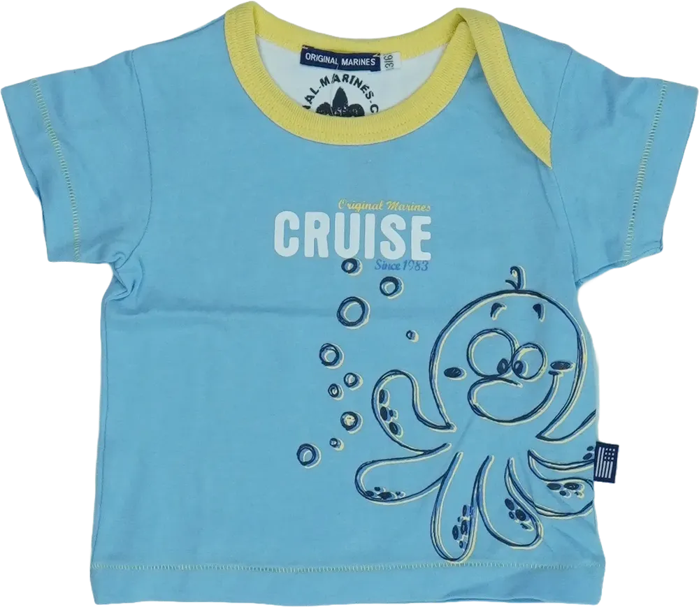 Kék Original Marines Póló EU 68 / UK 3-6 hónap / US 3-6 hónap